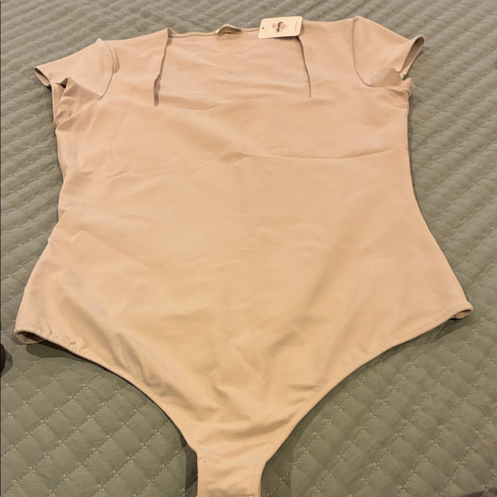 Elegant Cream Bodysuit for Women